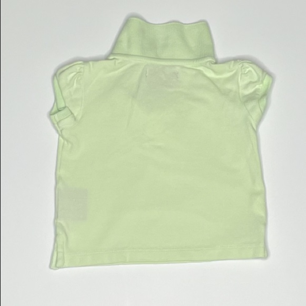 Ralph Lauren Girls Polo, Light Green, 18 mo - Picture 2 of 3